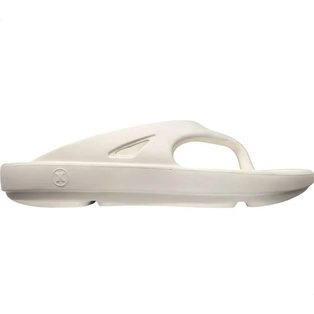 Hurley Injection Flip Flops Mens Size 9 White Casual Non-Slip Sandals